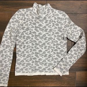 Cheetah Print Turtleneck